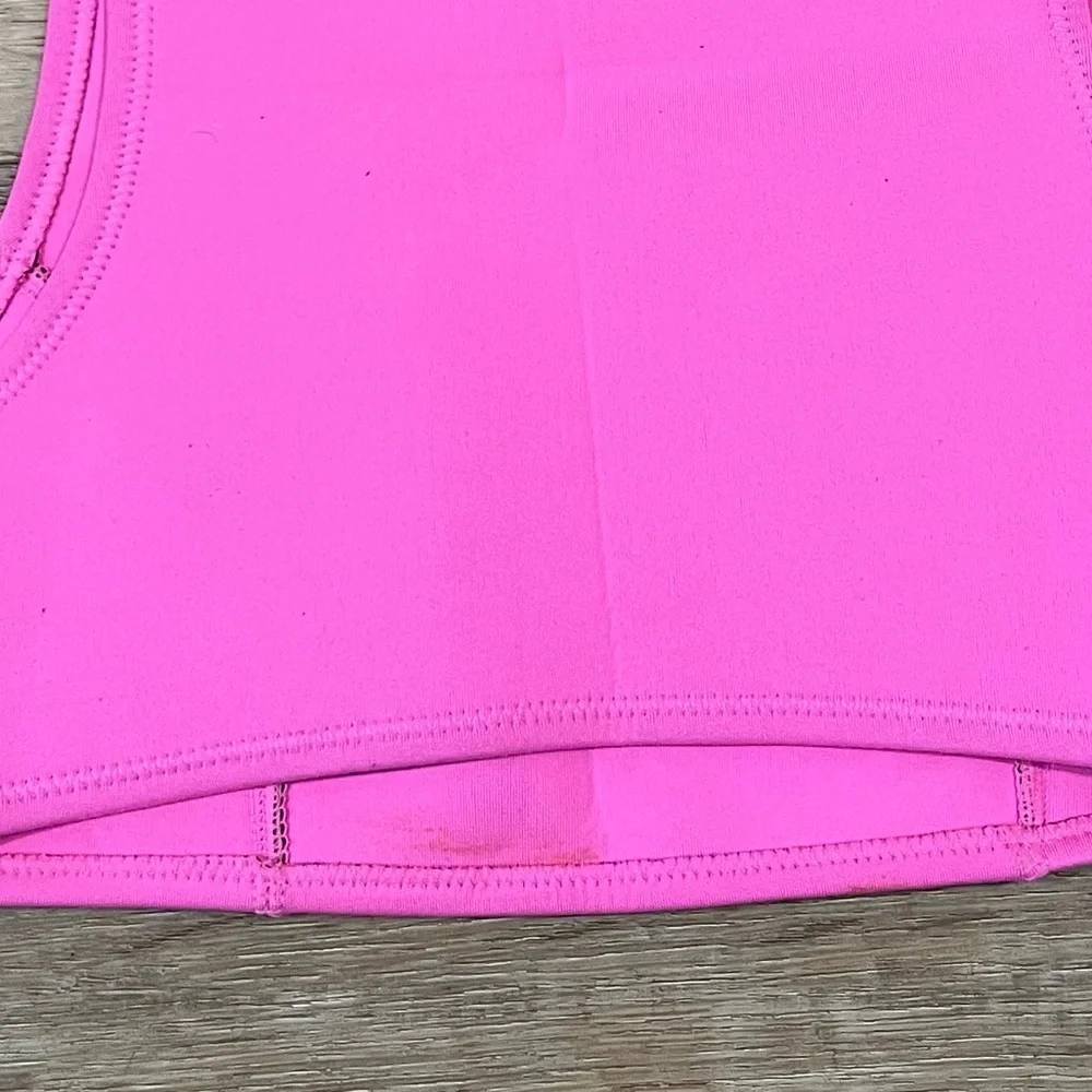 💖SKIMS SPORT SWIM HIGH NECK BIKINI TOP IN TAFFY S